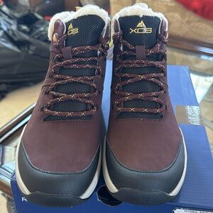 Rockport Women's XCS Spruce Peak Boot Waterproof Hiking, Oxblood WP, 6.5